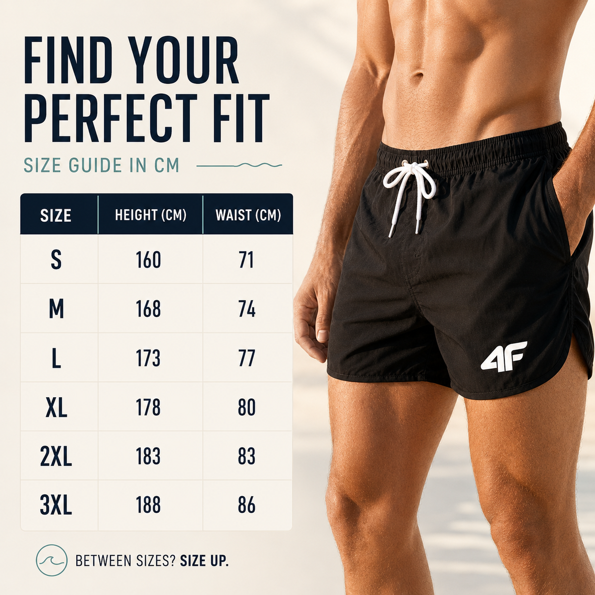 Thrives Outdoor | TideSprint Men's Short-Cut Trunks 3