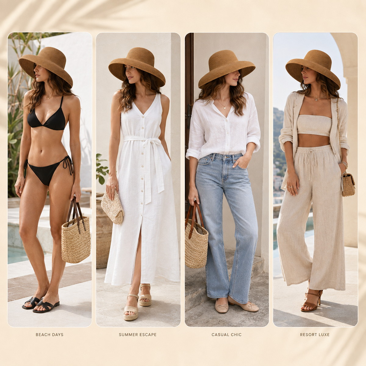 Thrives Outdoor | Vuelita Wide-Brimmed Floppy Summer Hat 5