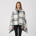 Thrives Outdoor | Wearable Flannel Shawl Blanket 0