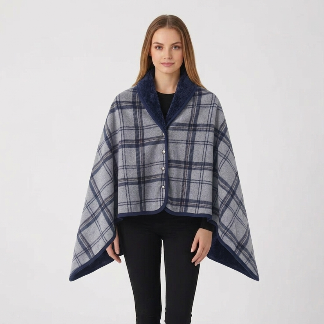 Thrives Outdoor | Wearable Flannel Shawl Blanket 10