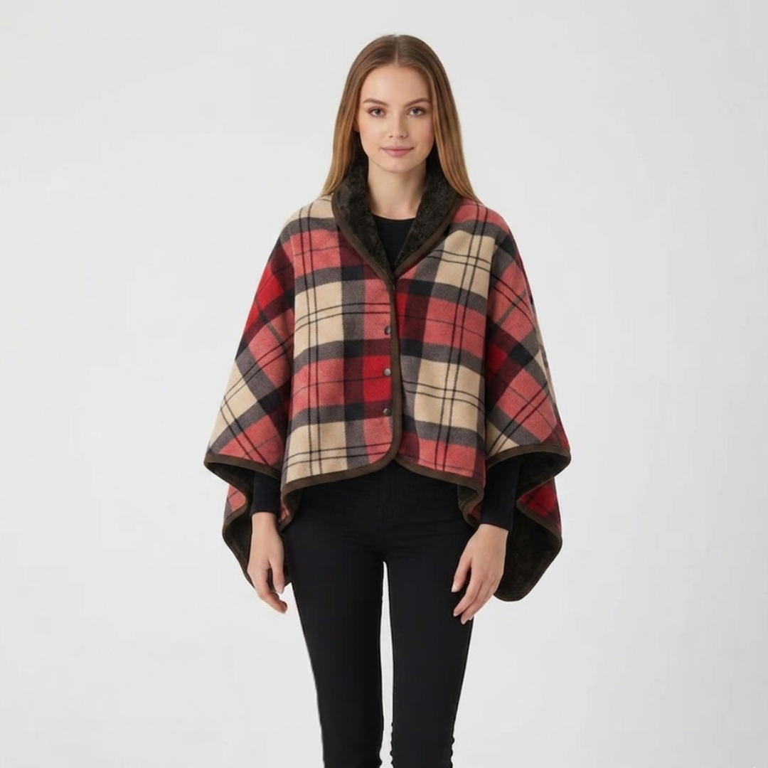 Thrives Outdoor | Wearable Flannel Shawl Blanket 11
