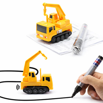Toy Car Inductive Line Following Drawing Playset 2