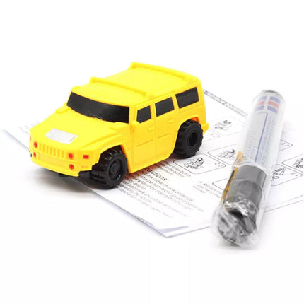 Toy Car Inductive Line Following Drawing Playset 8