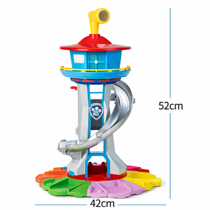 Toy Car Playset Slide Tower Racing Track Set 5