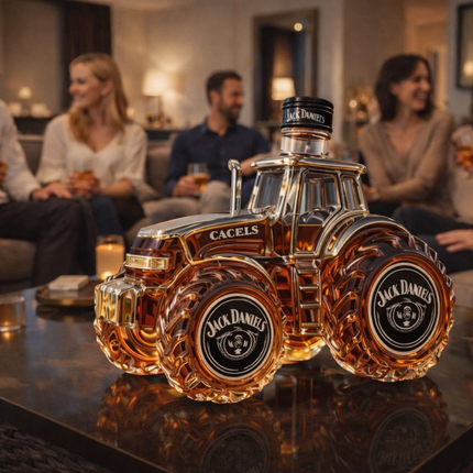 Tractor Edition Whisky Bottle – 500 ml Collector's Item with Unique Design 5