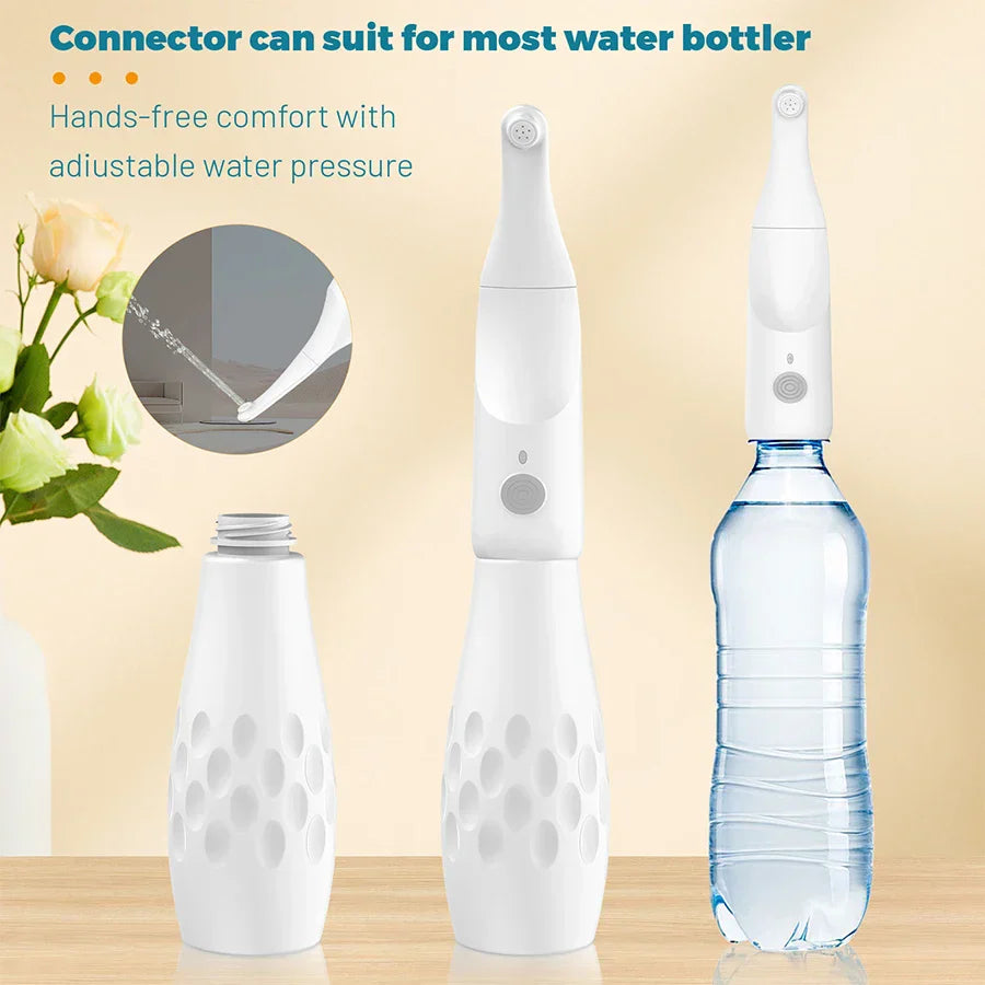 Tragbares USB-Bidet für persönliche Hygiene, wasserdicht, 80 Minuten Akkulaufzeit 2