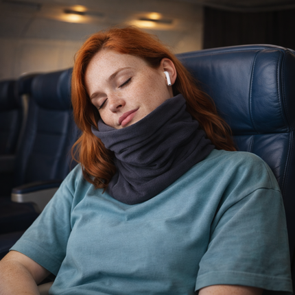 Travel Pillow Wrap Neck Support Upright Rest 0