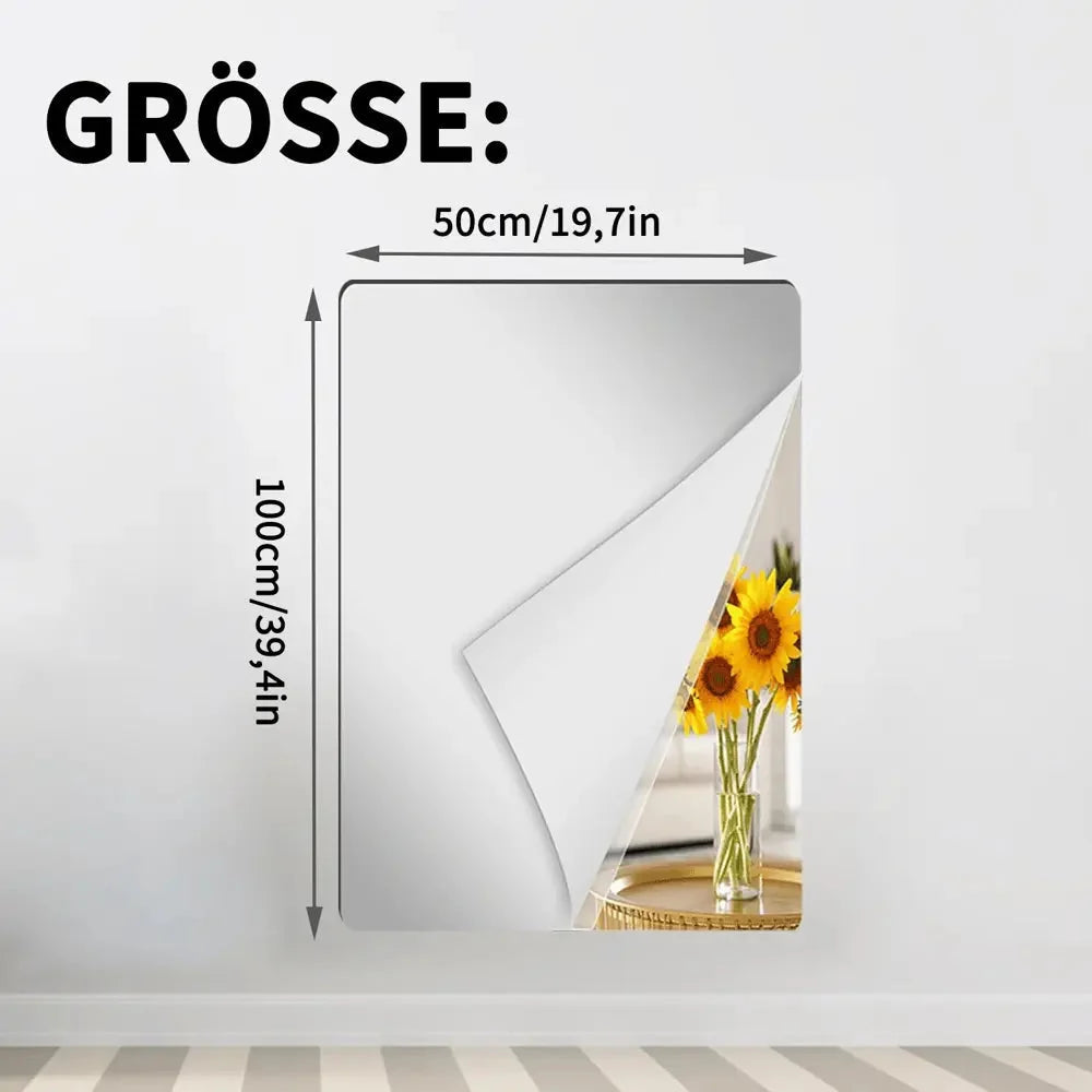 Ultra-Flexible Shatterproof Mirror 7