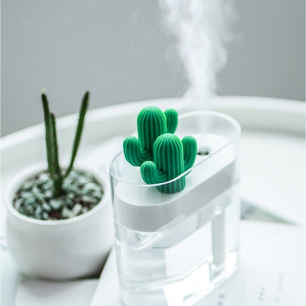 Cactus Aroma Diffuser – Ultrasonic Mist, LED Lighting & 160 ml Tank for Home Use