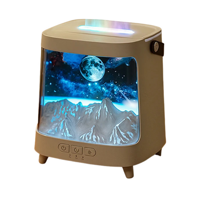 Aroma Diffuser – Gentle Flame Effect, Remote Control & Quiet Operation for Home Ambience