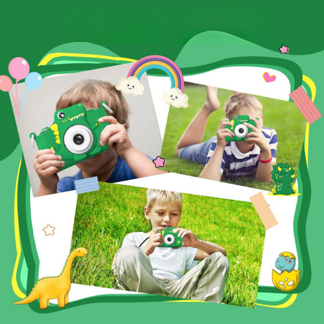 Kids Dino Camera – Durable HD Digital Camera for Creative Exploration and Outdoor Play