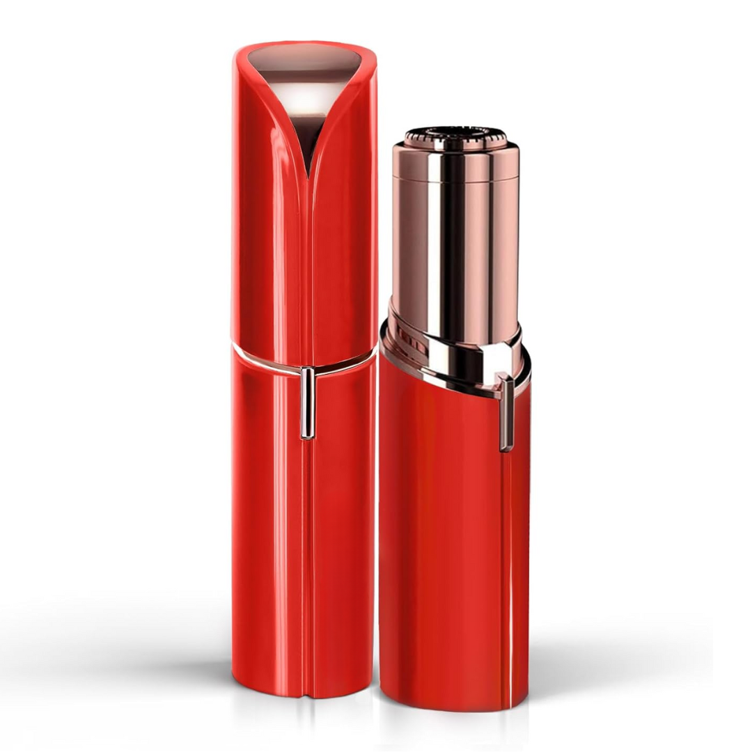 Épilateur pour poils du visage – Outil de précision doux avec tête à glissement fluide et design compact