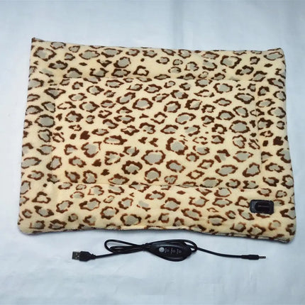 Verwarmingskussen voor Huisdieren - Waterdicht, Verstelbare Temperatuur, 35x45 cm 7