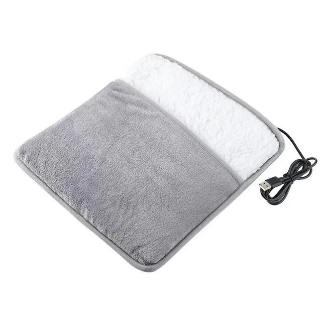 Voetverwarmingskussen met USB-oplader, Pluche, Wasbaar, voor Thuisgebruik 6