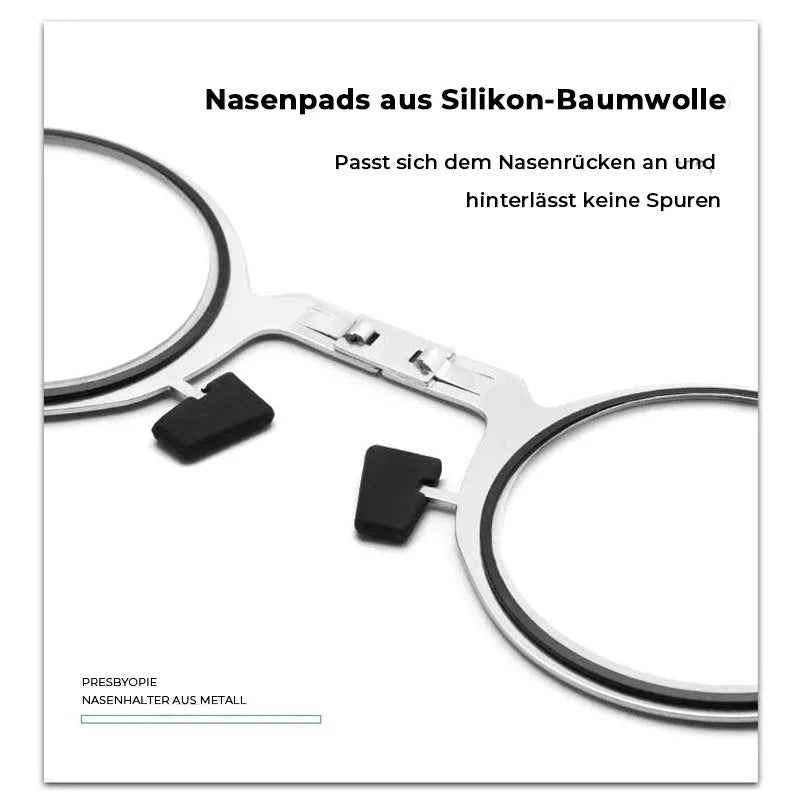 Foldable reading glasses