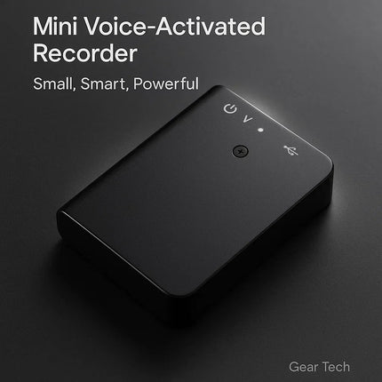 VoxiMini Discreet Voice Recorder With Voice Activation 1