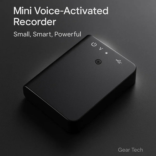 VoxiMini Discreet Voice Recorder With Voice Activation 1