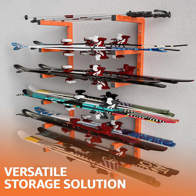 Wall Mounted Steel Storage Rack 1