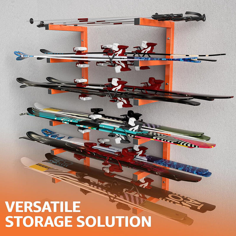 Wall Mounted Steel Storage Rack 1