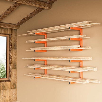 Wall Mounted Steel Storage Rack 2