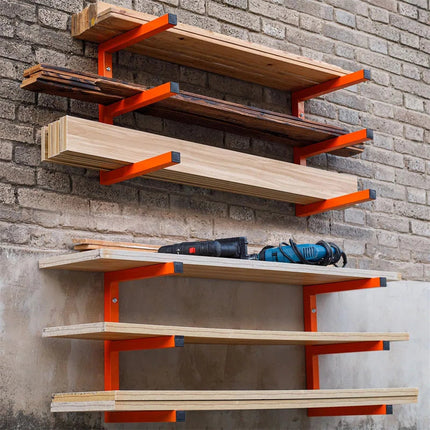 Wall Mounted Steel Storage Rack 7