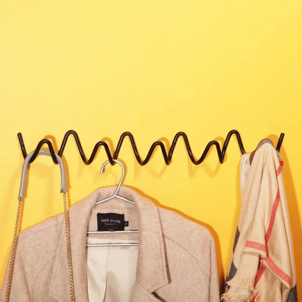 Wall coat rack