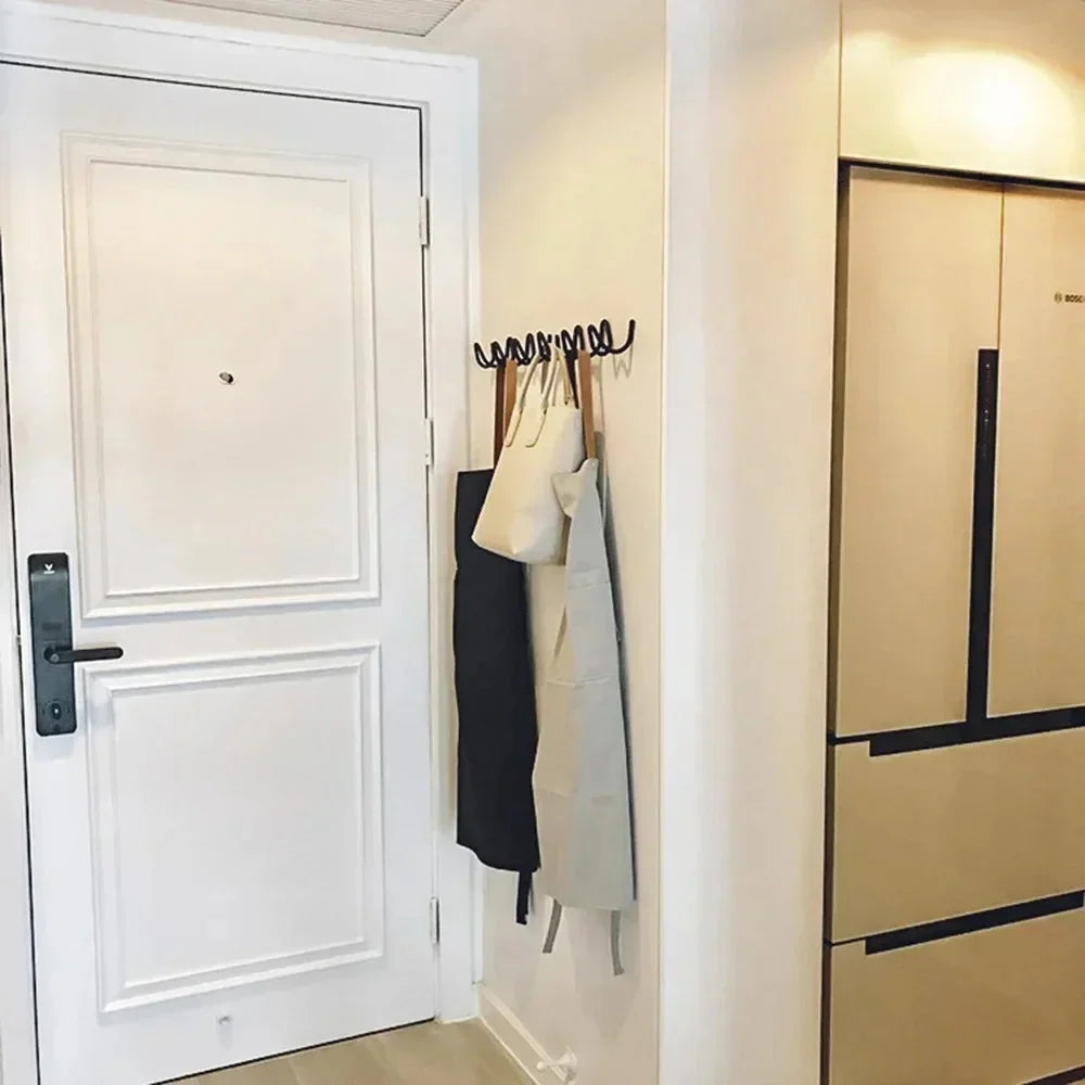 Wall coat rack