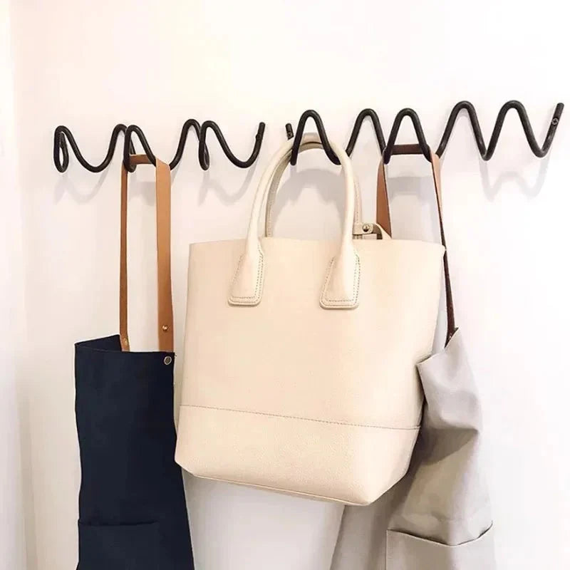 Wall coat rack