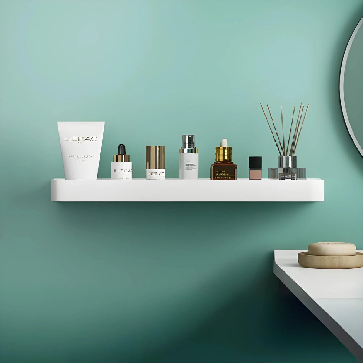 Shower caddy shelf