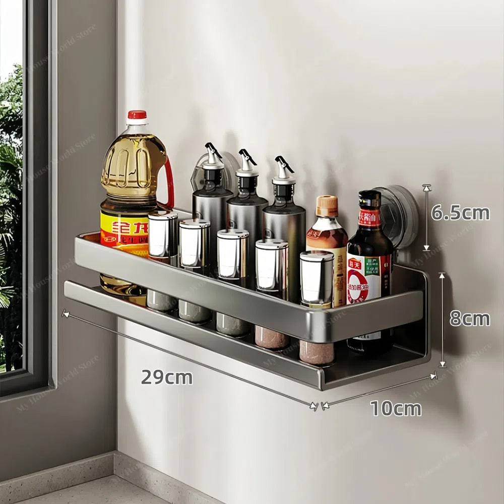 Suction cup spice rack