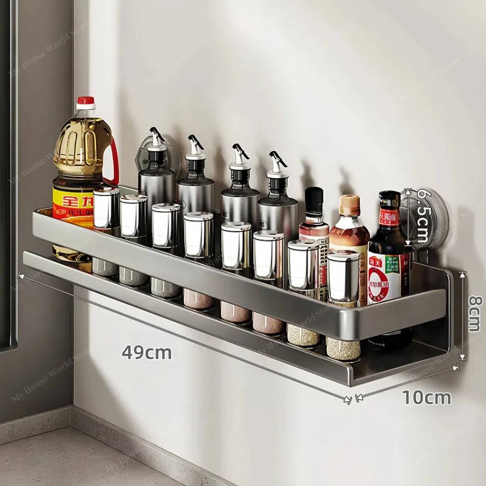 Suction cup spice rack
