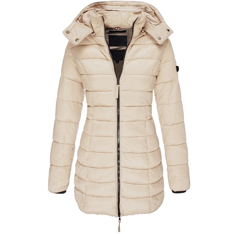 Warm Women's Down Jacket with Hood - Olivia 3