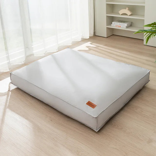 Orthopedic Dog Cushion – Memory Foam Support with Waterproof & Scratch-Resistant Cover for Everyday Comfort
