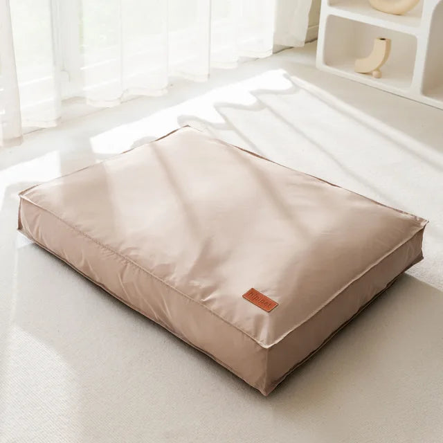 Orthopedic Dog Cushion – Memory Foam Support with Waterproof & Scratch-Resistant Cover for Everyday Comfort