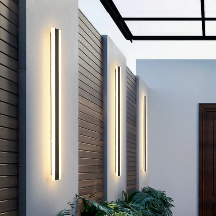 Outdoor Wall Light – Modern Waterproof Design with Durable Metal Housing