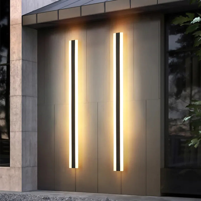 Outdoor Wall Light – Modern Waterproof Design with Durable Metal Housing