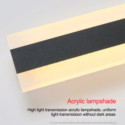 Outdoor Wall Light – Modern Waterproof Design with Durable Metal Housing