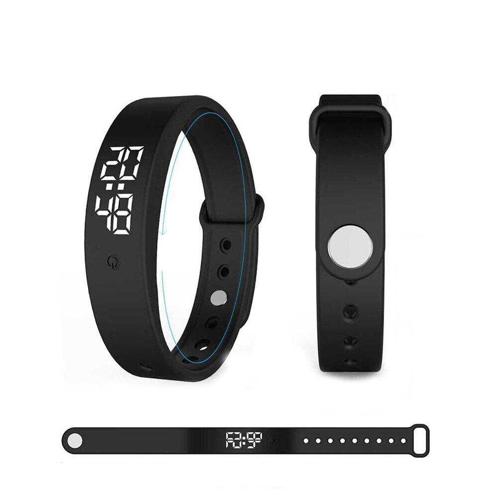 Waterproof Smartwatch with Vibration Alarm and Fitness Monitoring for Adults and Kids 2