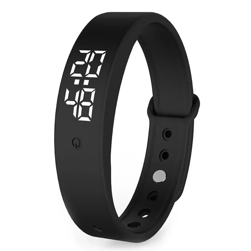 Waterproof Smartwatch with Vibration Alarm and Fitness Monitoring for Adults and Kids 6