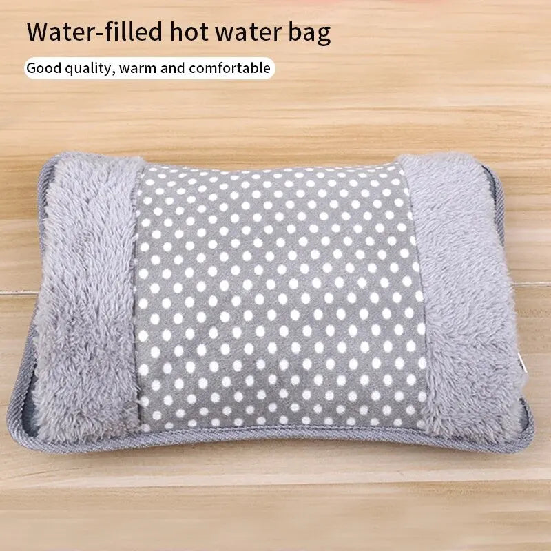 Wiederaufladbarer elektrischer Warmwasserbeutel, 500 W, tragbar für Hände und Bauch 1