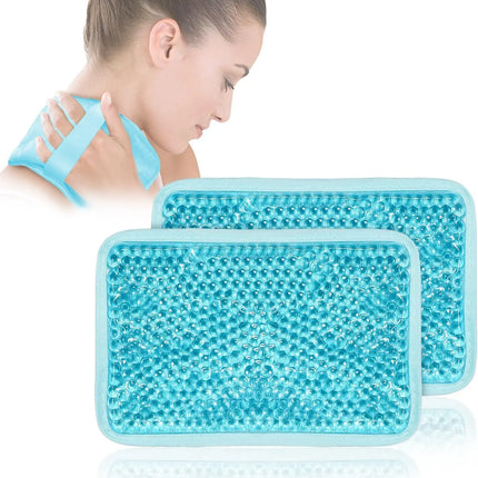 Wiederverwendbarer Gel-Eisbeutel für Wärme- und Kältetherapie, 19,5 x 12 cm 0