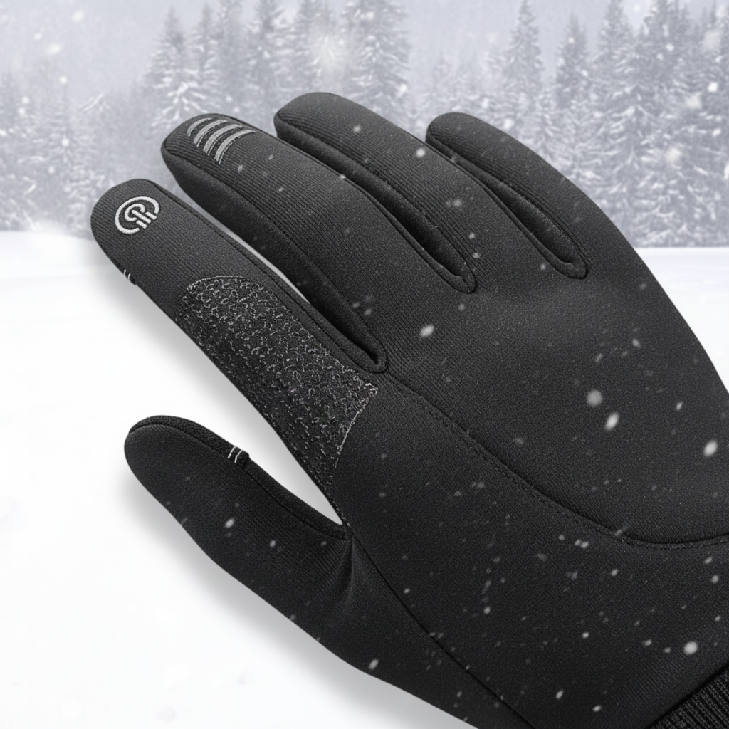 Windproof Gloves with Touch Function - TouchWarm 4