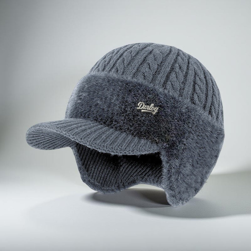 Winter Hat Trapper Ear Flap Knit Cap 0