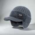 Winter Hat Trapper Ear Flap Knit Cap 0