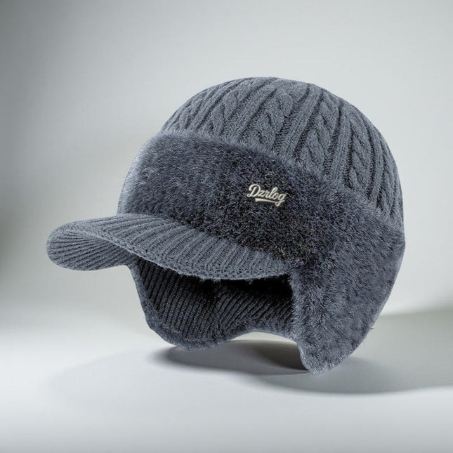 Winter Hat Trapper Ear Flap Knit Cap 0