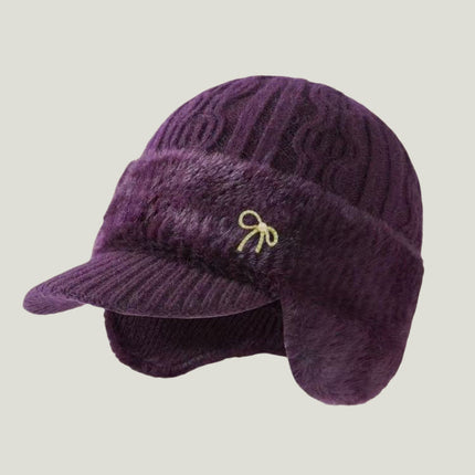 Winter Hat Trapper Ear Flap Knit Cap 11