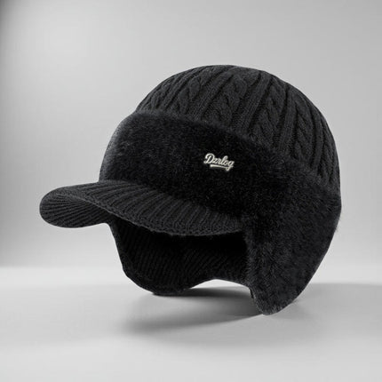 Winter Hat Trapper Ear Flap Knit Cap 2