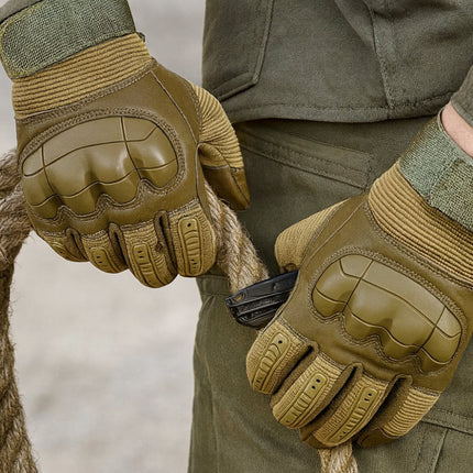 Work Gloves Tactical Grip Reinforced Knuckle Outdoor Glove Set 3