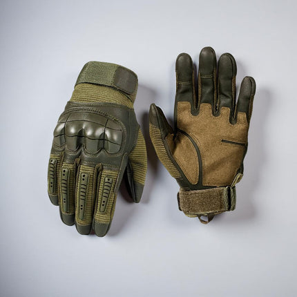 Work Gloves Tactical Grip Reinforced Knuckle Outdoor Glove Set 7