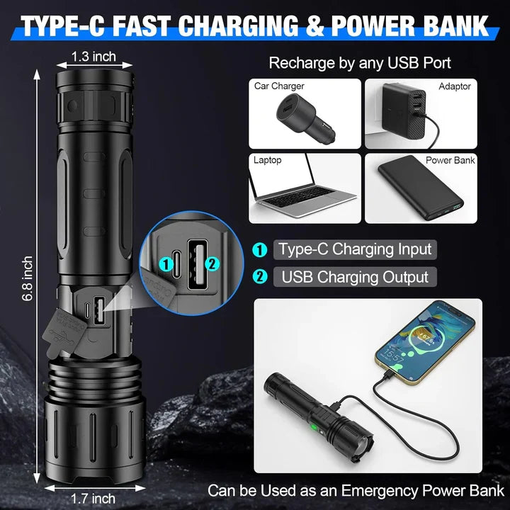 World’s Brightest High-Power Flashlight 1